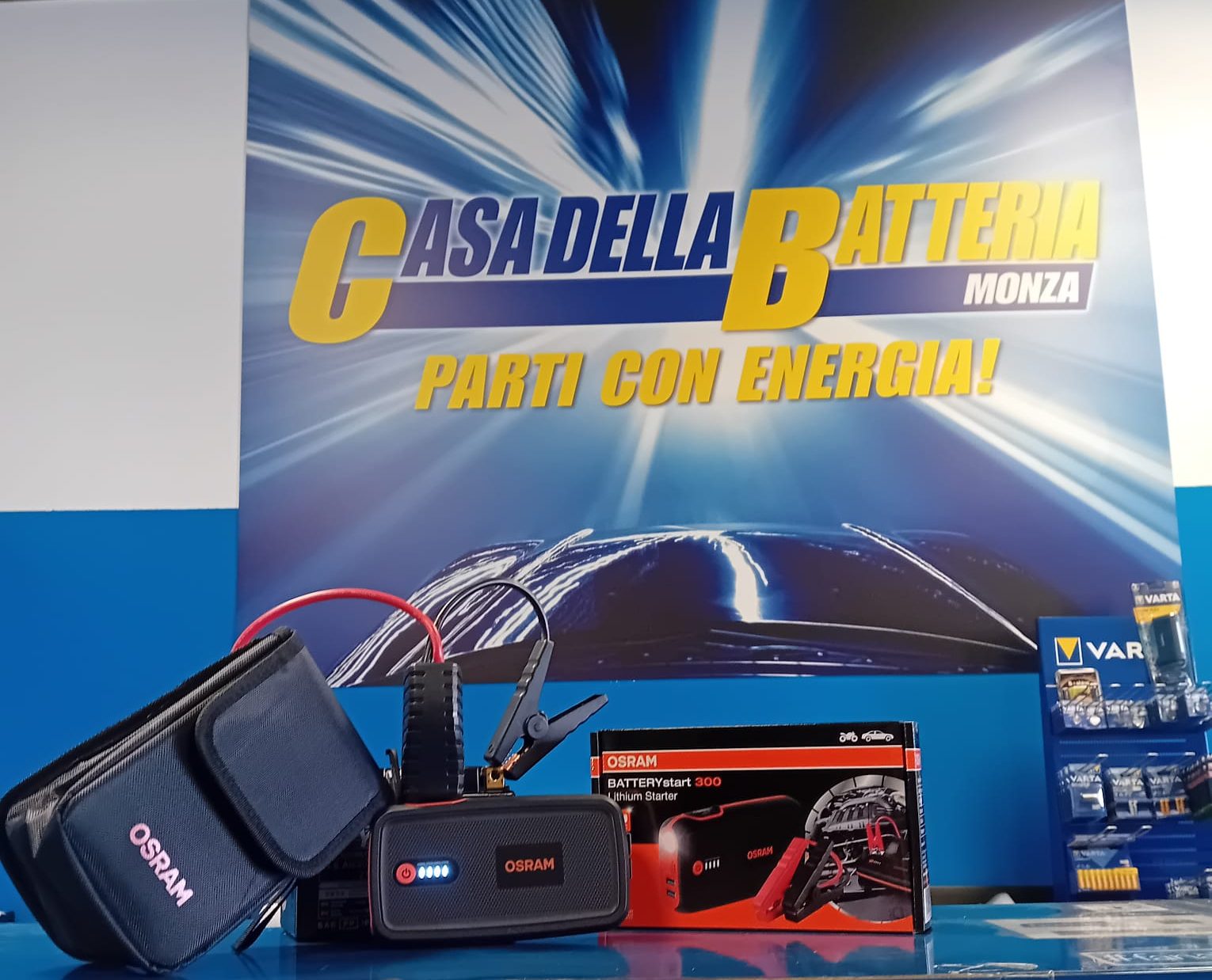 Riparti senza stress: perché scegliere BatteryStart 300 di OSRAM