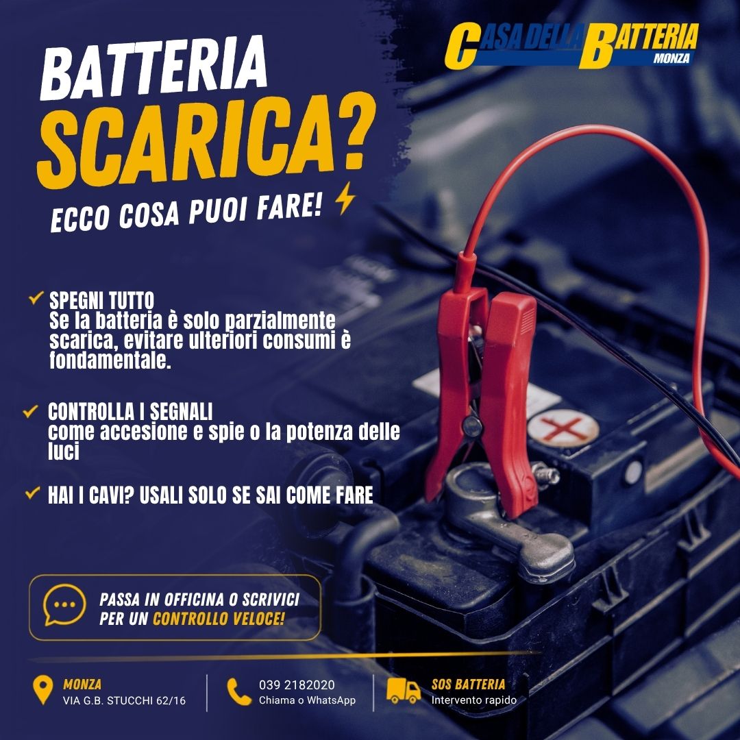 Batteria scarica in viaggio: cosa fare?